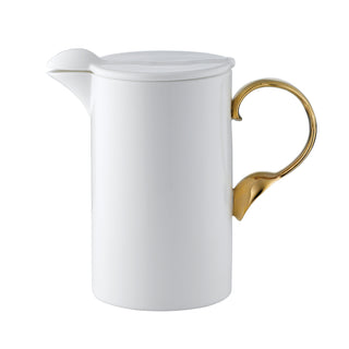 Cutlery Teapot​​ / Jug with Lid White Background Photo